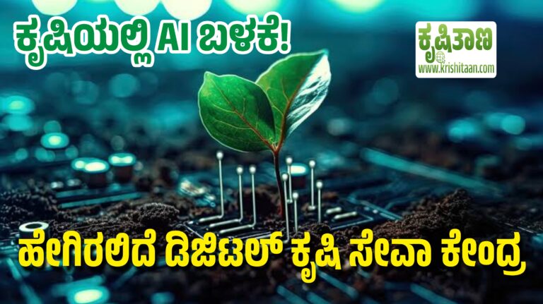 ಕೃಷಿಯಲ್ಲಿ AI ಬಳಕೆ! ಹೇಗಿರಲಿದೆ ಡಿಜಿಟಲ್‌ ಕೃಷಿ ಸೇವಾ ಕೇಂದ್ರ