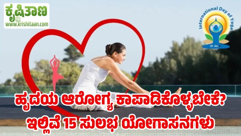 ಹೃದಯ ಆರೋಗ್ಯ ಕಾಪಾಡಿಕೊಳ್ಳಬೇಕೆ? ಇಲ್ಲಿವೆ 15 ಸುಲಭ ಯೋಗಾಸನಗಳು