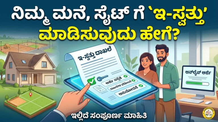 ನಿಮ್ಮ ಮನೆ, ಸೈಟ್‌ ಗೆ `ಇ-ಸ್ವತ್ತು’ ಮಾಡಿಸುವುದು ಹೇಗೆ? ಇಲ್ಲಿದೆ ಸಂಪೂರ್ಣ ಮಾಹಿತಿ
